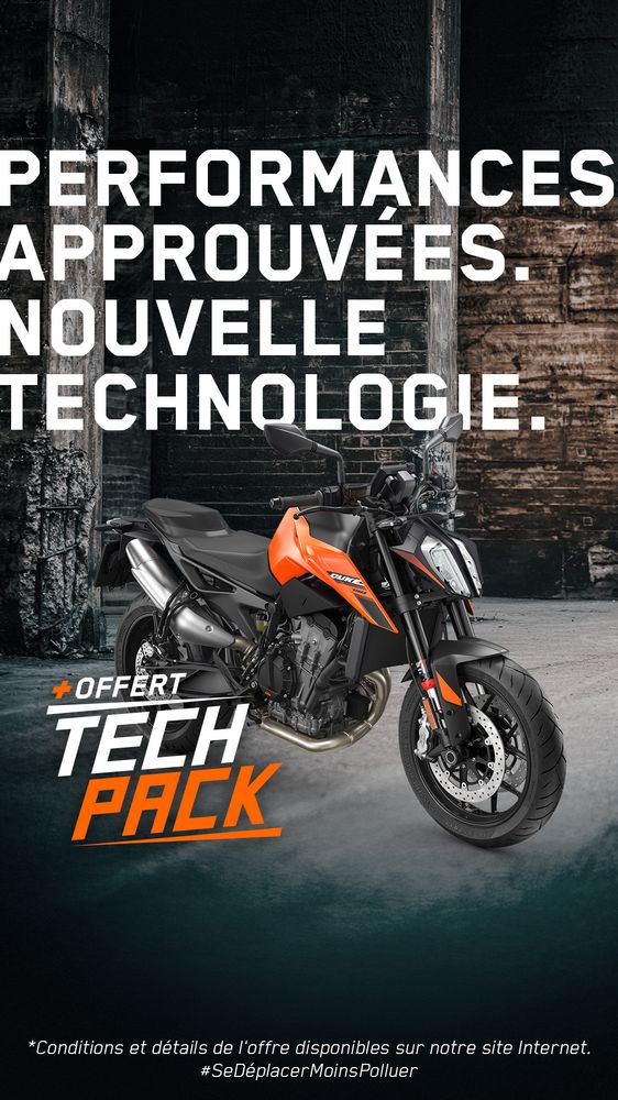 offre les équipements électroniques KTM 790 DUKE Tech pack