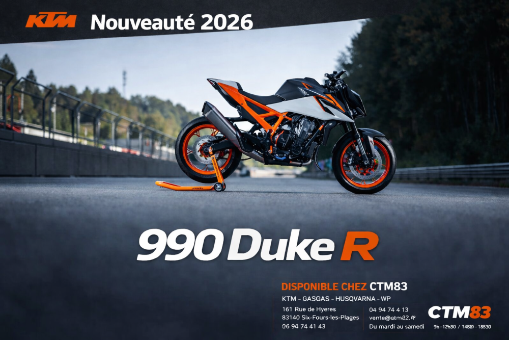 Moto  990 DUKE R KTM modèle 2026
